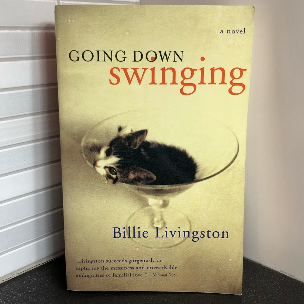 📚 3/$18 Going Down Swinging by Billie Livingston